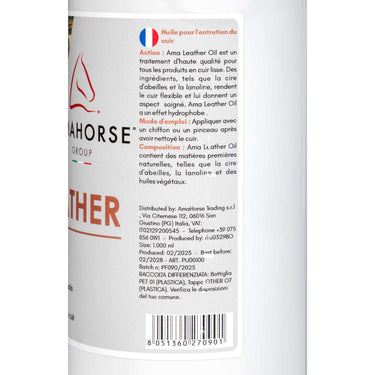 AmaHorse Ama Leather Oil (1 Lt)| Online For Equine