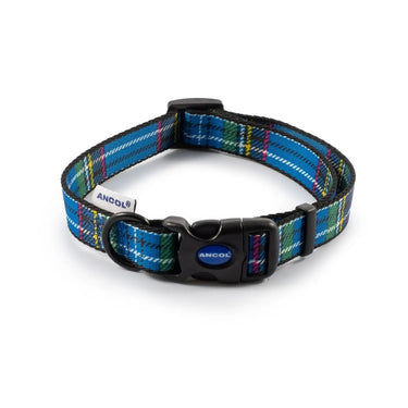 Ancol Patterned Collection Tartan Collar Blue| Online For Equine