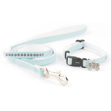 Ancol Small Bite Collar & Lead Deluxe Jewel Blue| Online For Equine
