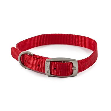 Ancol Viva Buckle Collar Red| Online For Equine