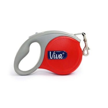 Ancol Viva Retractable Lead Red| Online For Equine