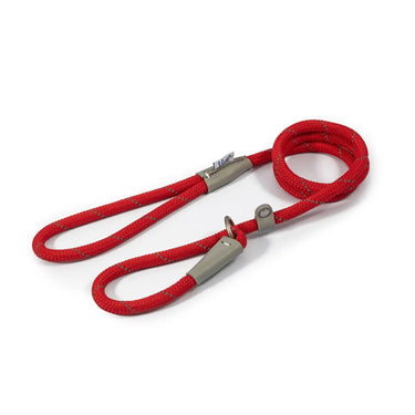 Ancol Viva Rope Slip Lead Red| Online For Equine