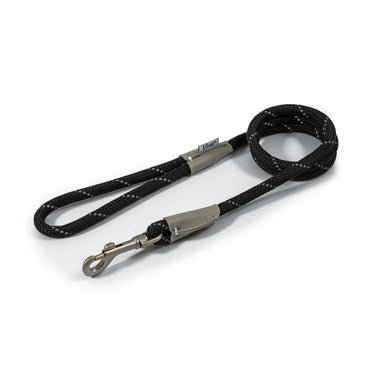 Ancol Viva Rope Snap Lead Black| Online For Equine
