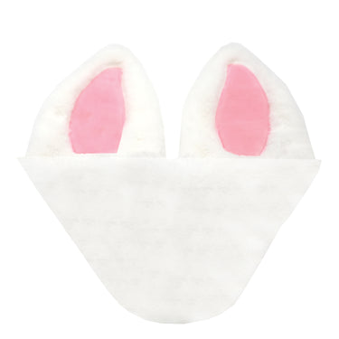 Equetech White Horse Bunny Rabbit Horse Ear Bonnet