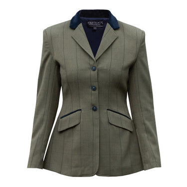 Buy the Equetech Bellingham Deluxe Stretch Tweed Riding Jacket | Online for Equine