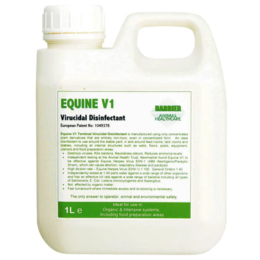Buy Barrier Animal Health Equine V1 Virucidal Disinfectant | Online for Equine