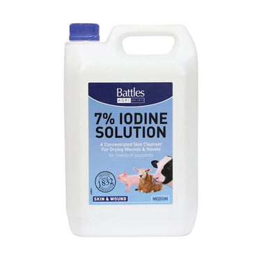 Battles 7% Strong Iodine Solution| Online For Equine