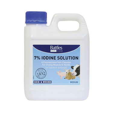 Battles 7% Strong Iodine Solution| Online For Equine