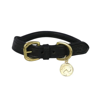 Benji & Flo Superior Rolled Leather Dog Collar| Online For Equine