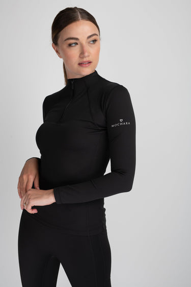 Buy Mochara Technical Base Layer in Black Recycled | Online for Equine