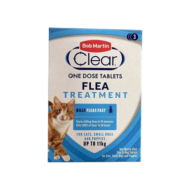 Buy Bob Martin Clear Flea Tablets For Cats | Online for Equine