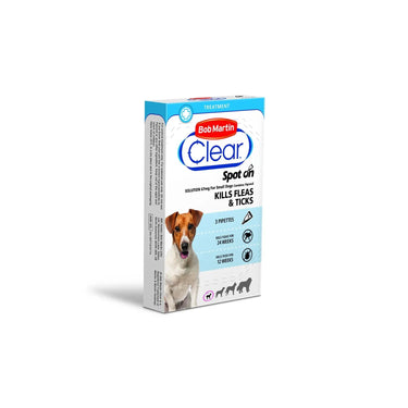 Buy Bob Martin Clear Spot On For Small Dogs 2-10Kg | Online for Equine