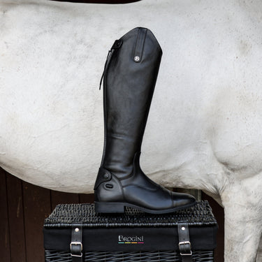 Brogini 4401 Casperia V2 3D Stretch Long Black Dress Boot - Slim fit| Online For Equine