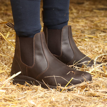 Brogini 466 Kingham Unisex Oiled Pull-On Yard Boots Brown| Online For Equine