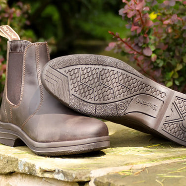 Brogini 466 Kingham Unisex Oiled Pull-On Yard Boots Brown| Online For Equine