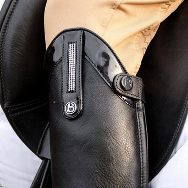 Brogini Kb44 Como Piccino Boots Black Patent Top| Online For Equine