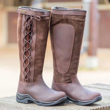 Brogini Wb125 Winchester Lace-Up Country Boots Brown Wide| Online For Equine