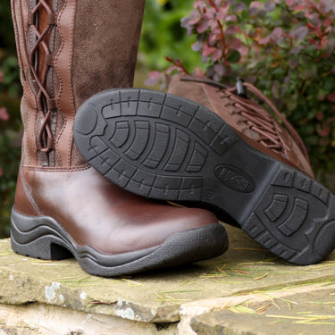 Brogini Wb125 Winchester Lace-Up Country Boots Brown| Online For Equine