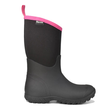 Brogini Wb145 Keswick Ladies Muck Boots Black/Pink| Online For Equine