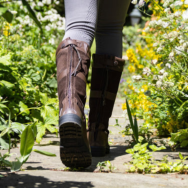 Brogini Wb180 Hollingworth Zip Country Boots Brown Reg| Online For Equine