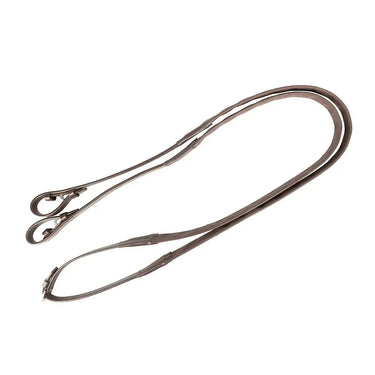 Brown ProPresicce Pollice Magna Grip Rubber Reins by Hy Equestrian