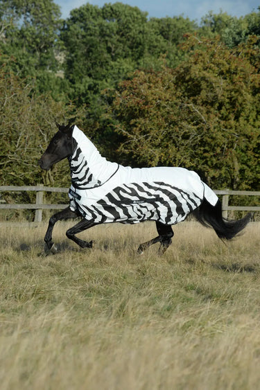 Bucas Buzz-Off Rain Zebra Fly Rug| Online For Equine