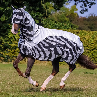 Buy Bucas Buzz-Off Rain Zebra Fly Rug| Online for Equine