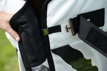 Bucas Buzz-Off Rain Zebra Fly Rug| Online For Equine