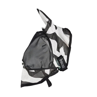 Bucas Buzz-Off Zebra Deluxe Fly Mask With Ears| Online For Equine