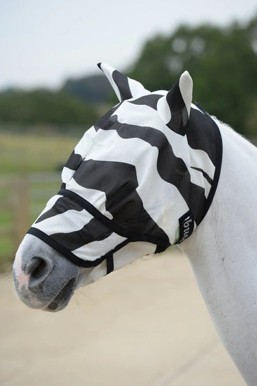 Bucas Buzz-Off Zebra Extended Nose| Online For Equine