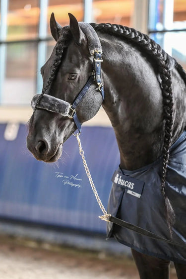 Bucas Show-Line Half Fur Halter| Online For Equine