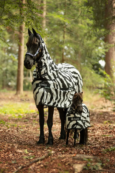 Bucas Sweet Itch Zebra Print Pony Rug| Online For Equine