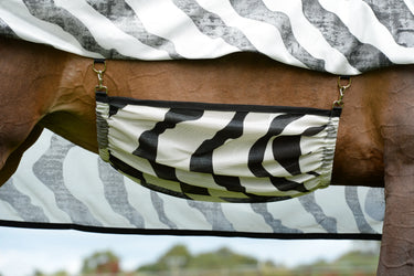 Bucas Zebra Buzz-Off Zebra Print Belly Pad| Online For Equine