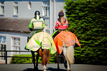 Cameo Equine Yellow Water Repellent Hi Viz Jacket