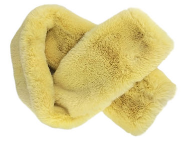 Cameo Equine Cream Synthetic Lambswool Girth Sleeve