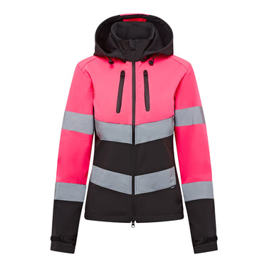 Cameo Equine Pink Water Repellent Hi Viz Jacket