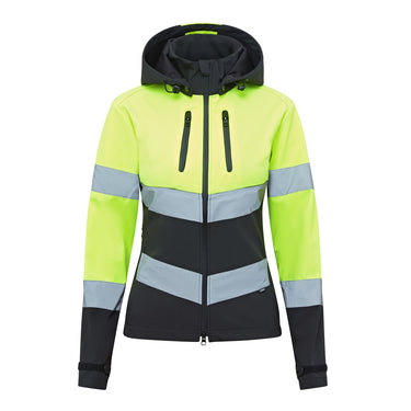 Cameo Equine Yellow Water Repellent Hi Viz Jacket