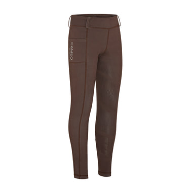 Cameo Equine Brown Junior Winter Riding Tight
