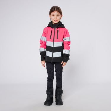Cameo Equine Pink Junior Hi Viz Jacket