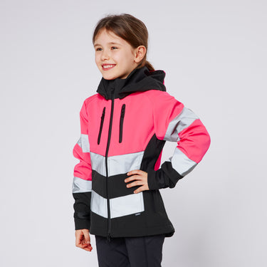 Cameo Equine Pink Junior Hi Viz Jacket