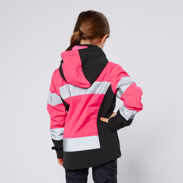 Cameo Equine Pink Junior Hi Viz Jacket