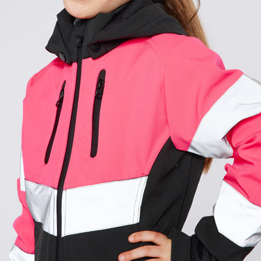 Cameo Equine Pink Junior Hi Viz Jacket