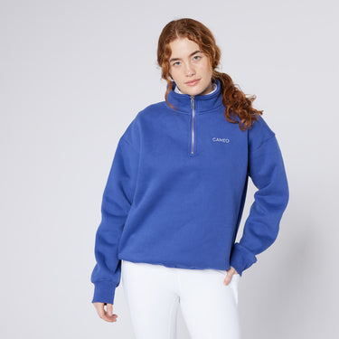 Cameo Equine Blue Mid Layer Sweatshirt