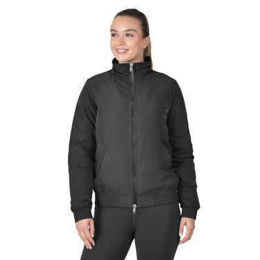 Dublin Zip Through Blouson Team Jacket Black
