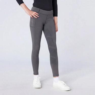 Cameo Equine All Season Riding Tight Junior Dark Grey| Online For Equine