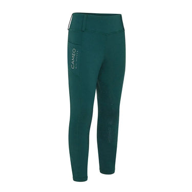 Cameo Equine All Season Riding Tight Junior Evergreen| Online For Equine