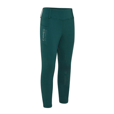 Cameo Equine All Season Riding Tight Junior Evergreen| Online For Equine