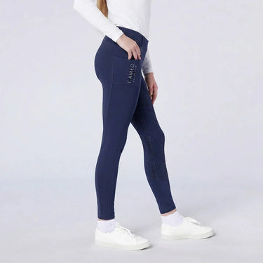 Cameo Equine All Season Riding Tight Junior Navy| Online For Equine