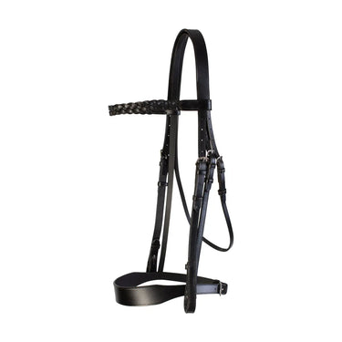 Cameo Equine Black Hunt Bridle 2 Browbands| Online For Equine