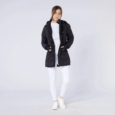 Cameo Equine Black Ventus Waterproof Ladies Riding Jacket| Online For Equine